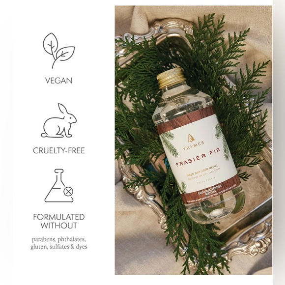 Thymes Other - Thymes Reed Diffuser Oil Refill - Diffuser Oils Scents (Frasier Fir, 7.75 fl oz)